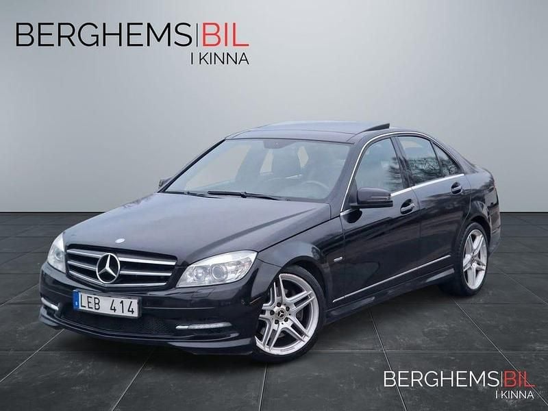Svart Begagnad 2011 Mercedes C250 AMG Sedan | 99 900 kr (Marknadspris) - Bild 1/4