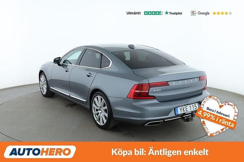Begagnad Volvo S90 Inscription 235 HK (172 kW) 2017 Grå Sedan
