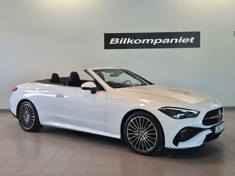 Vit Begagnad 2024 Mercedes CLE300 AMG Cab | 729 900 kr (Superpris) - Bild 1/4