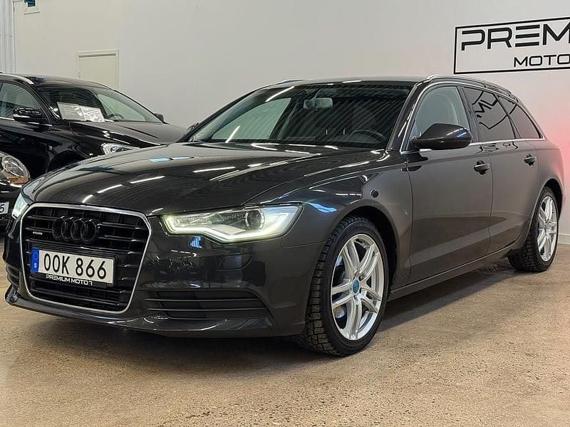 Begagnad Audi A6 Comfort 204 HK (150 kW) 2014 Grå Kombi