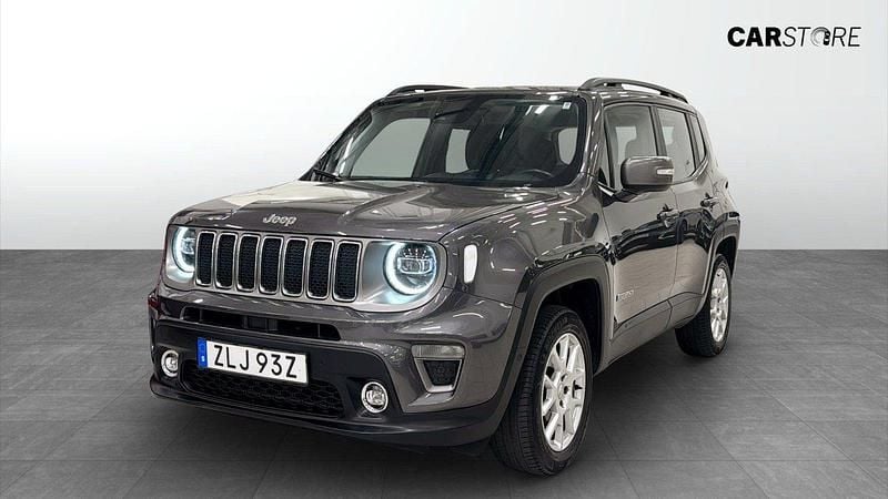 Grå (black) Begagnad 2020 Jeep Renegade Limited SUV | 204 900 kr - Bild 1/4