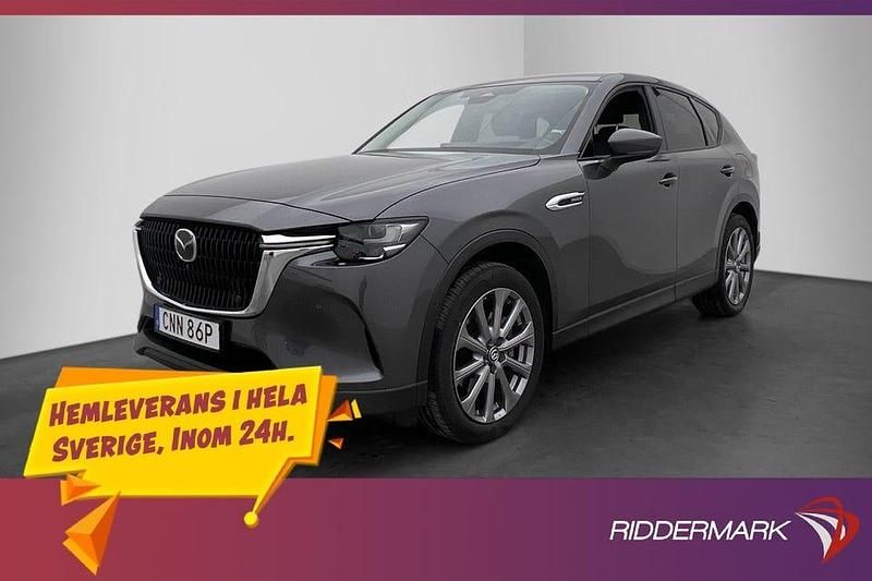 Grå Begagnad 2022 Mazda CX-60 Exclusive-Line SUV | 369 800 kr (Bra pris) - Bild 1/3