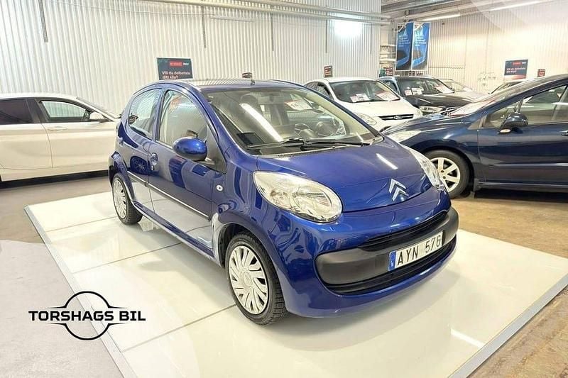 Blå Begagnad 2007 Citroën C1 Halvkombi | 32 900 kr (Marknadspris) - Bild 1/4