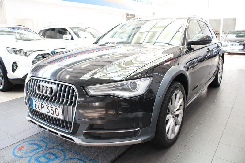 Svart Begagnad 2015 Audi A6 Allroad Sport Kombi | 159 900 kr (Bra pris) - Bild 1/4