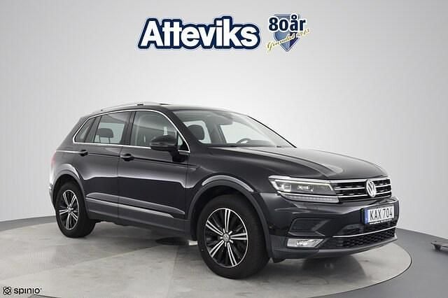 Svart Begagnad 2017 VW Tiguan GT SUV | 247 900 kr (Marknadspris) - Bild 1/4