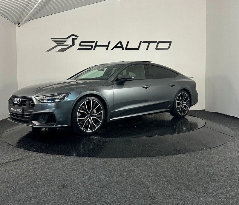 Grå Begagnad 2019 Audi A7 Sportback S-Line Halvkombi | 499 900 kr (Lite dyr) - Bild 1/4