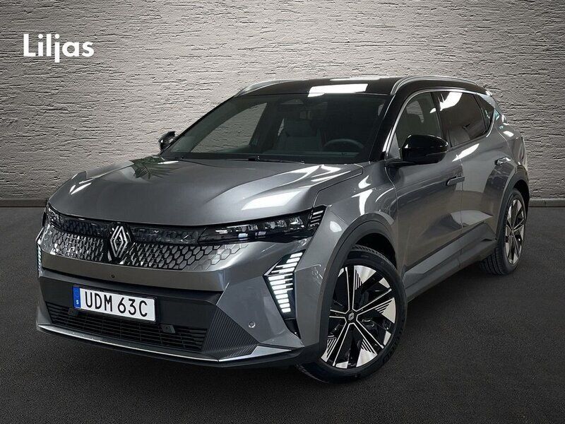 Grå Ny 2024 Renault Scénic Techno Minibuss | 578 200 kr (Marknadspris) - Bild 1/4