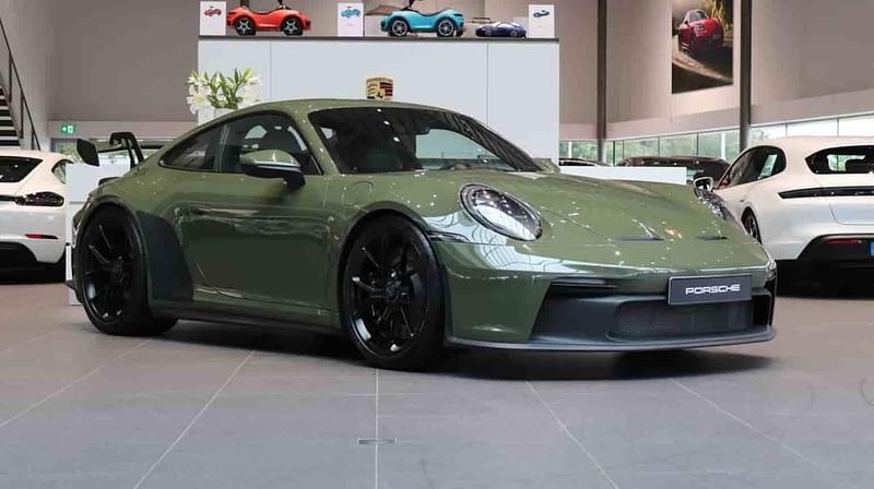 Grön Begagnad 2021 Porsche 911 GT3 Sportkupé | 1 995 000 kr - Bild 1/1