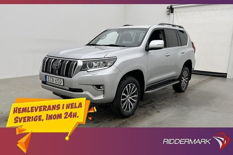 Begagnad Toyota Land Cruiser 177 HK (130 kW) 2019 Silver SUV