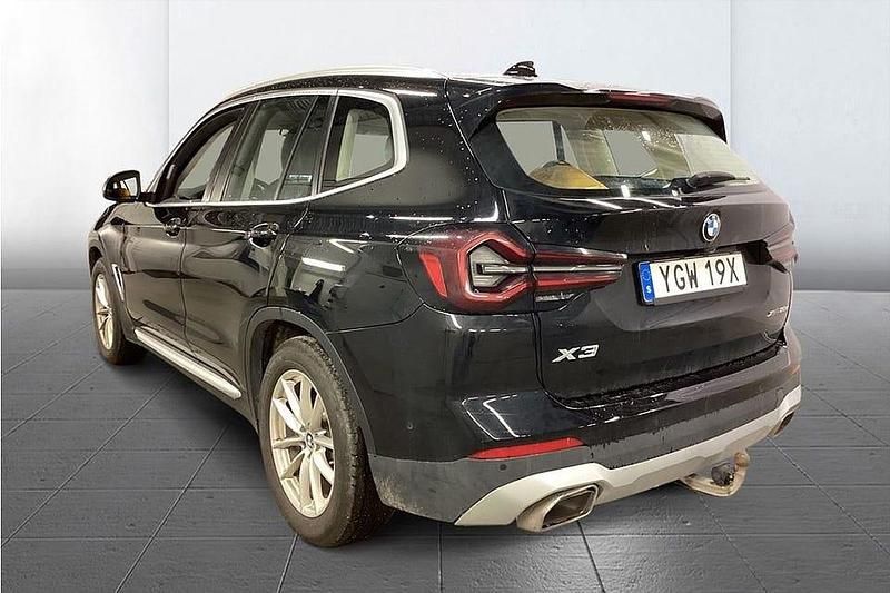 Begagnad BMW X3 190 HK (139 kW) 2021 Svart SUV