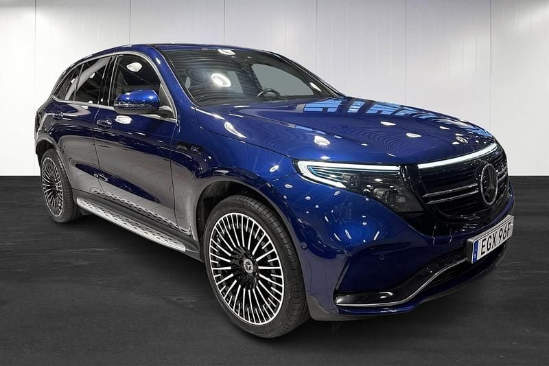 Begagnad Mercedes EQC400 AMG 300 kW (408 HK) 2020 Blå SUV