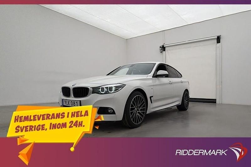 Vit Begagnad 2018 BMW 320 Gran Turismo M Sport Halvkombi | 214 800 kr (Marknadspris) - Bild 1/3