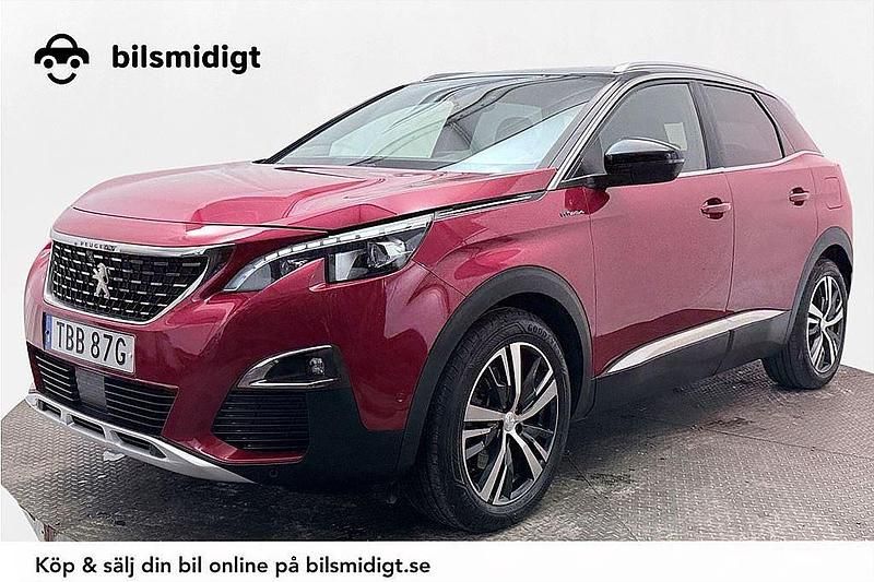 Röd Begagnad 2020 Peugeot 3008 GT SUV | 228 900 kr (Bra pris) - Bild 1/3