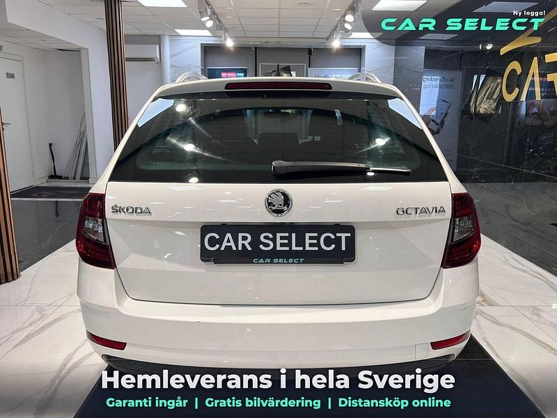 Begagnad Skoda Octavia Style 117 HK (86 kW) 2018 Vit Kombi