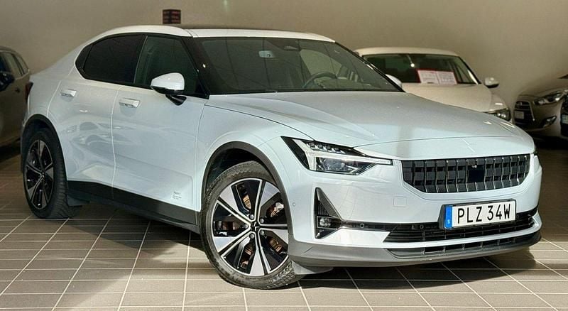 Silver (magnetic silver metallic) Begagnad 2023 Polestar 2 Pilot Sedan | 394 900 kr (Marknadspris) - Bild 1/4