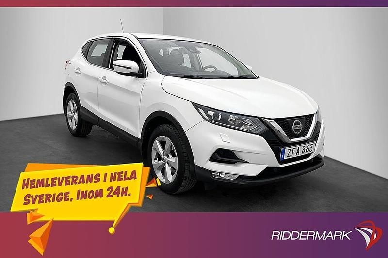 Vit Begagnad 2018 Nissan Qashqai SUV | 154 900 kr (Marknadspris) - Bild 1/3