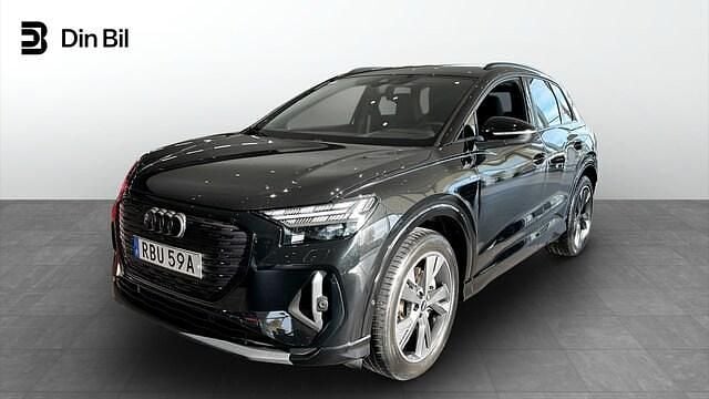 Svart Begagnad 2025 Audi Q4 e-tron S-Line SUV | 679 900 kr - Bild 1/4