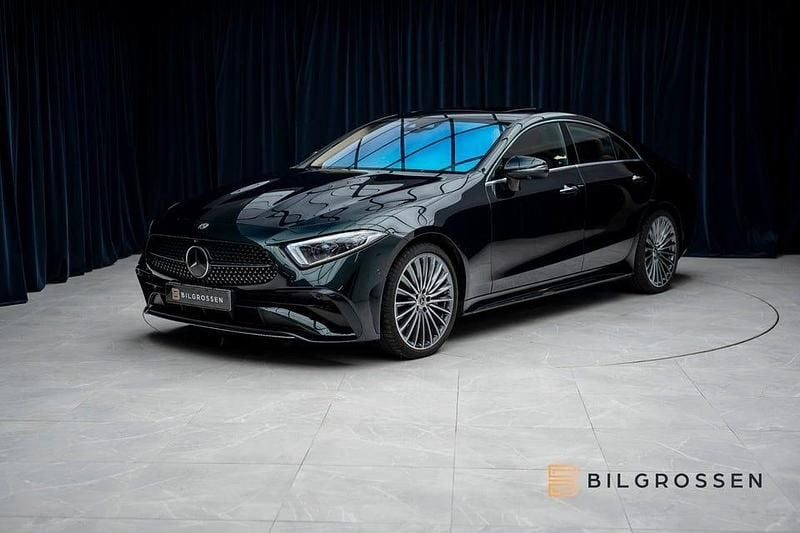 Begagnad Mercedes CLS450 AMG Line Premium Plus 367 HK (269 kW) 2022 Grön Sedan