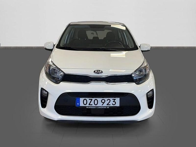 Begagnad Kia Picanto Advance 67 HK (49 kW) 2019 /ud/ clear white Halvkombi