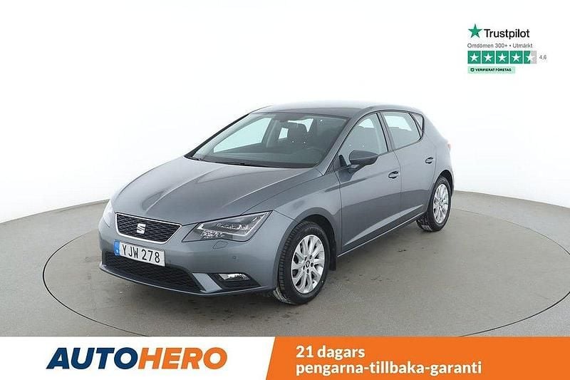 Mörkgrå Begagnad 2016 Seat Leon Style Halvkombi | 119 000 kr (Lite dyr) - Bild 1/4
