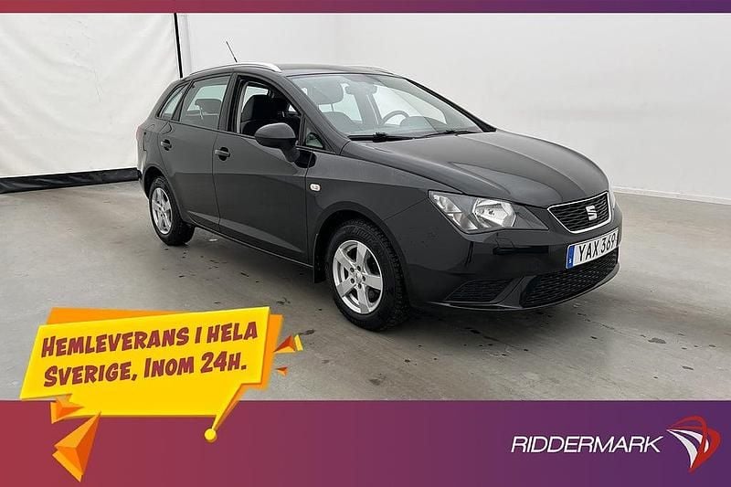Svart Begagnad 2016 Seat Ibiza | 89 900 kr - Bild 1/3