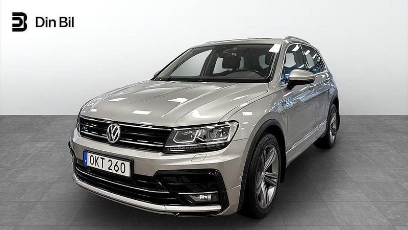 Silver (tungsten silver meta) Begagnad 2018 VW Tiguan Comfortline SUV | 249 900 kr (Lite dyr) - Bild 1/4