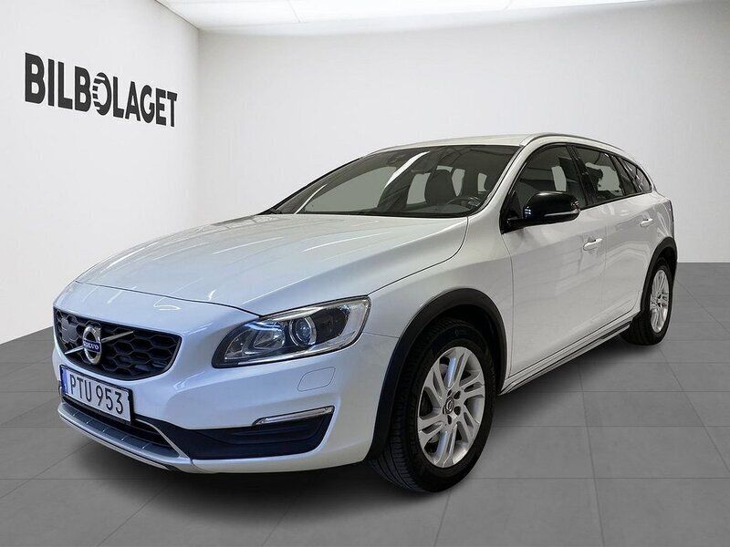 Vit Begagnad 2016 Volvo V60 CC Business Edition Kombi | 189 400 kr (Lite dyr) - Bild 1/4