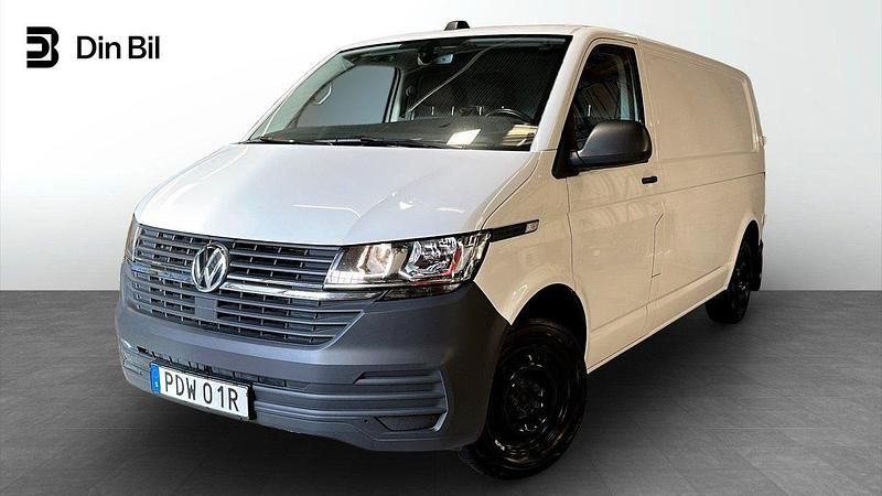 Vit (candyvit) Begagnad 2023 VW T6.1 Van | 354 900 kr (Superpris) - Bild 1/4