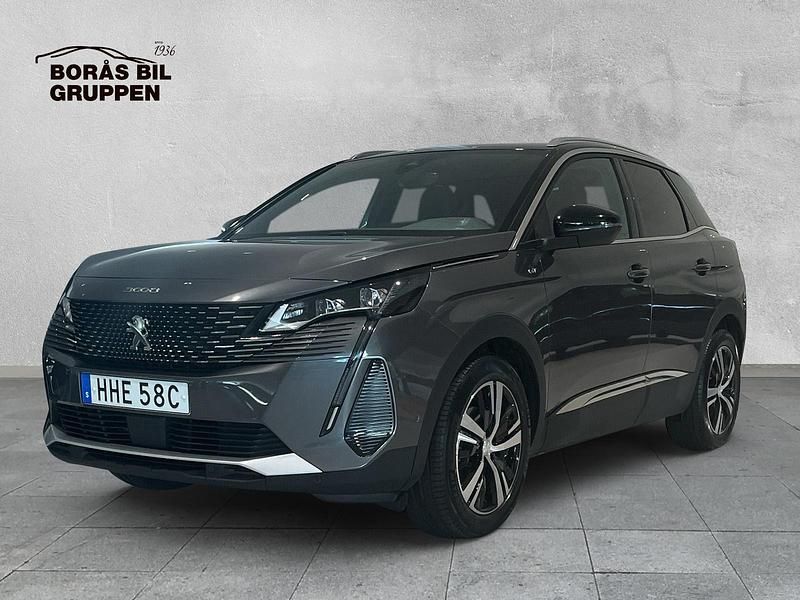 Grå Begagnad 2024 Peugeot 3008 GT SUV | 239 000 kr (Bra pris) - Bild 1/4