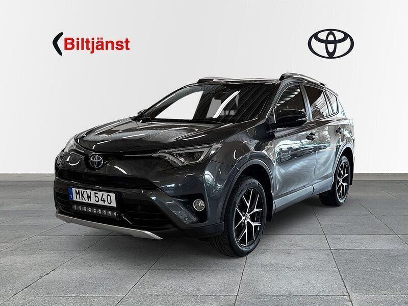 Mörkgrå Begagnad 2015 Toyota RAV4 Hybrid SUV | 189 000 kr (Marknadspris) - Bild 1/4