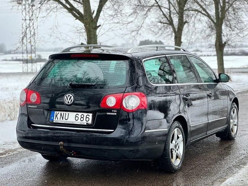 Begagnad VW Passat Sportline 150 HK (110 kW) 2009 Svart Kombi