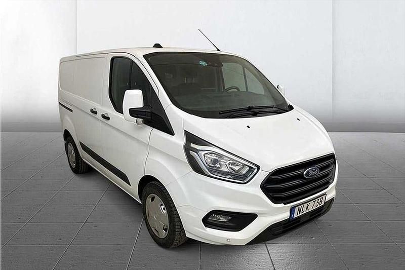 Vit Begagnad 2020 Ford Transit Custom Van | 194 700 kr (Marknadspris) - Bild 1/3