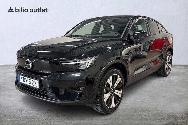 Svart Begagnad 2023 Volvo C40 Ultimate SUV | 364 800 kr (Marknadspris) - Bild 1/4
