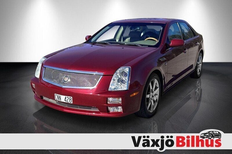 Röd Begagnad 2005 Cadillac STS Sedan | 77 900 kr - Bild 1/4