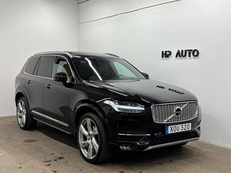 Svart Begagnad 2018 Volvo XC90 Inscription SUV | 364 900 kr (Bra pris) - Bild 1/4