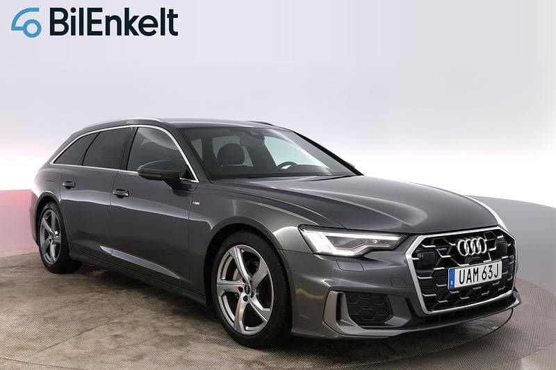 Begagnad Audi A6 S-Line 207 HK (152 kW) 2024 Grå Kombi