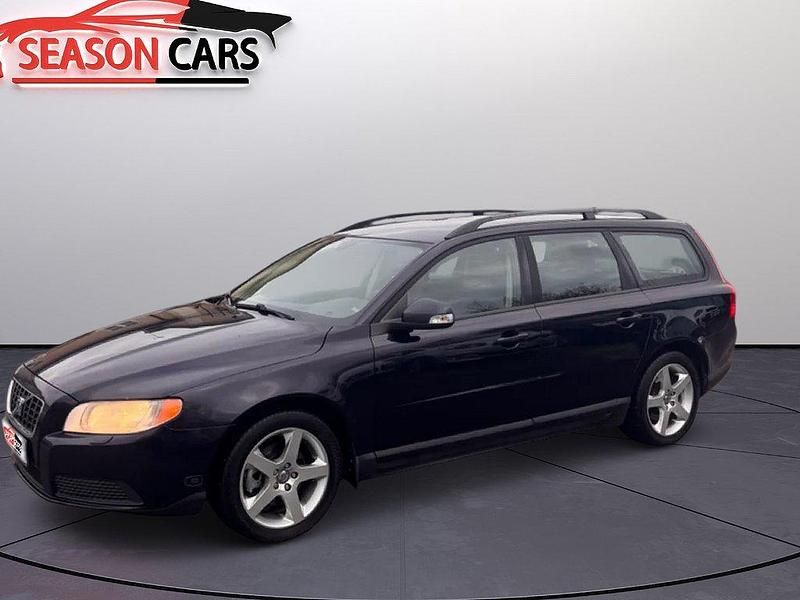 Mörkblå Begagnad 2008 Volvo V70 Kinetic Kombi | 44 900 kr (Marknadspris) - Bild 1/3