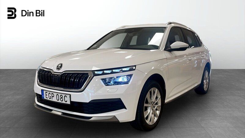 Vit Begagnad 2022 Skoda Kamiq Style SUV | 249 900 kr (Marknadspris) - Bild 1/4