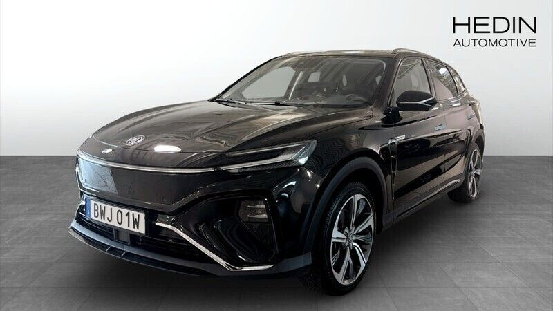Svart (black) Begagnad 2022 MG Marvel R Luxury SUV | 289 900 kr (Marknadspris) - Bild 1/4