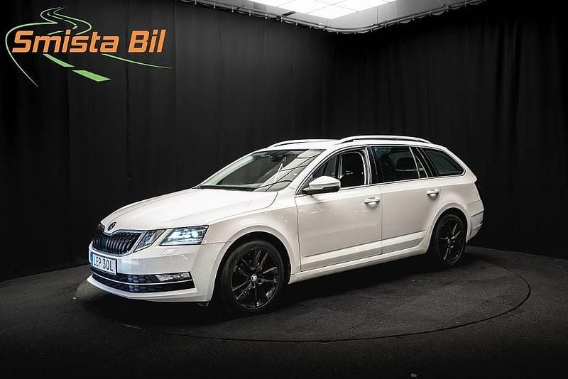Begagnad Skoda Octavia Style 116 HK (85 kW) 2019 Vit Kombi