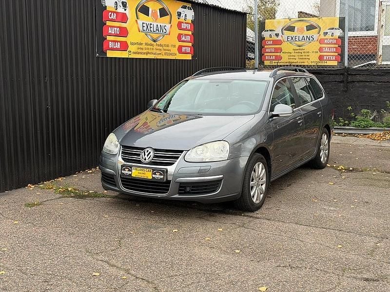 Mörkgrå Begagnad 2008 VW Golf V Kombi | 37 900 kr (Marknadspris) - Bild 1/4