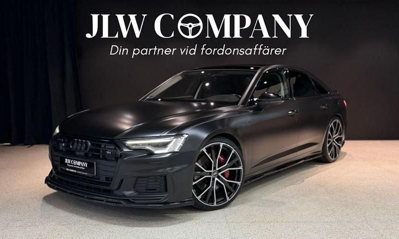 Svart metallic Begagnad 2020 Audi A6 S-Line Sedan | 399 000 kr (Marknadspris) - Bild 1/4