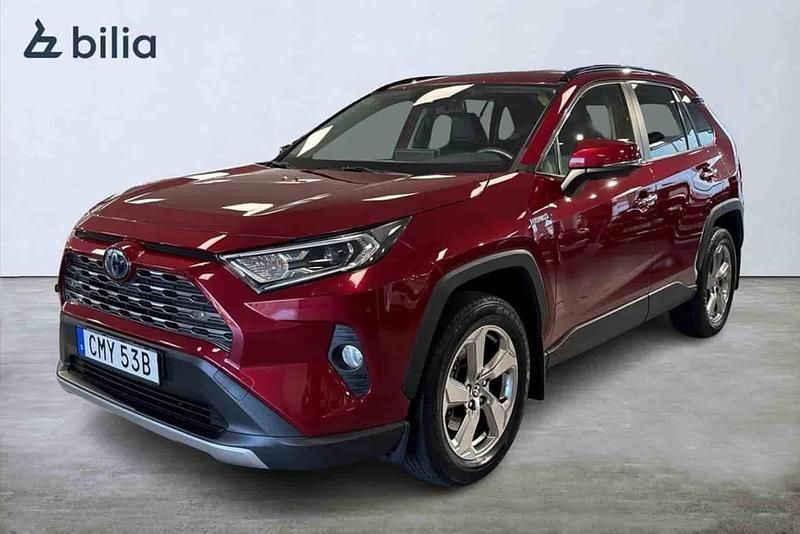 Röd Begagnad 2020 Toyota RAV4 Hybrid SUV | 359 900 kr (Dyr) - Bild 1/1