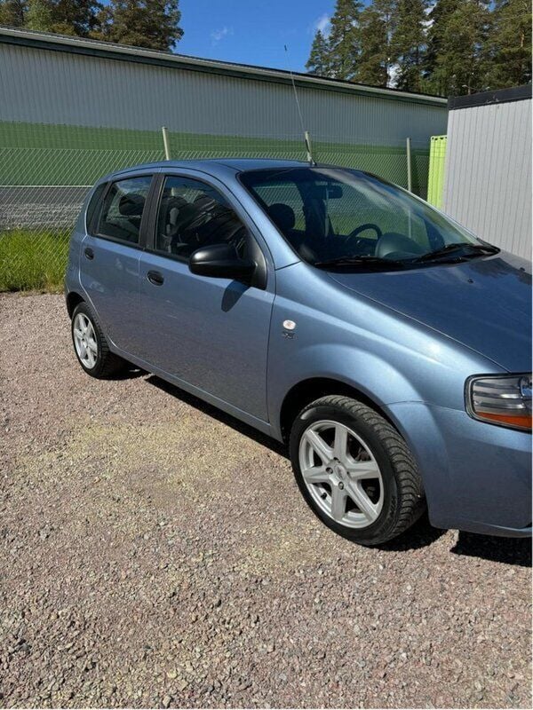 Blå Begagnad 2007 Chevrolet Kalos Halvkombi | 37 999 kr - Bild 1/4