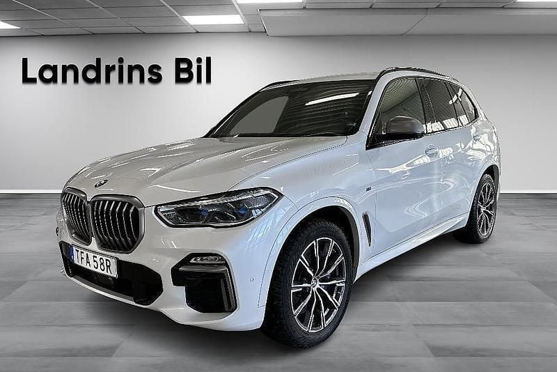 Vit Begagnad 2019 BMW X5 Shadowline SUV | 599 900 kr (Dyr) - Bild 1/4