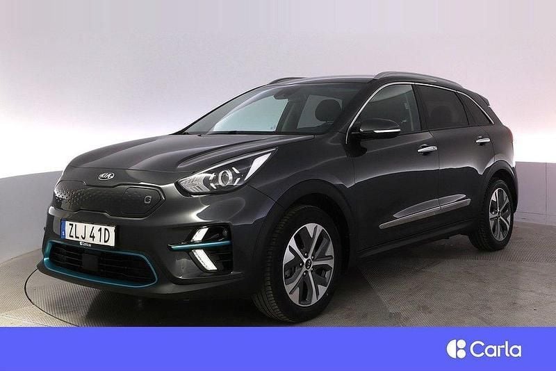 Grå Begagnad 2021 Kia e-Niro Advance SUV | 229 900 kr (Superpris) - Bild 1/4