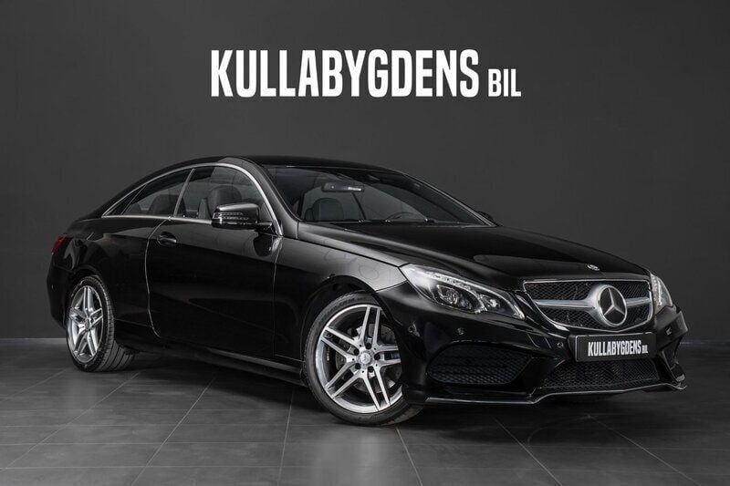 Svart Begagnad 2013 Mercedes E250 AMG Sportkupé | 219 000 kr - Bild 1/4