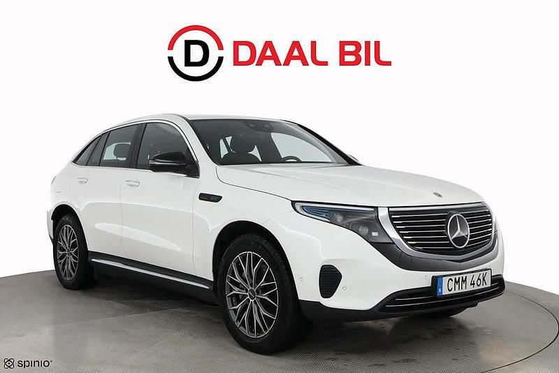 Begagnad Mercedes EQC400 300 kW (408 HK) 2021 Vit SUV
