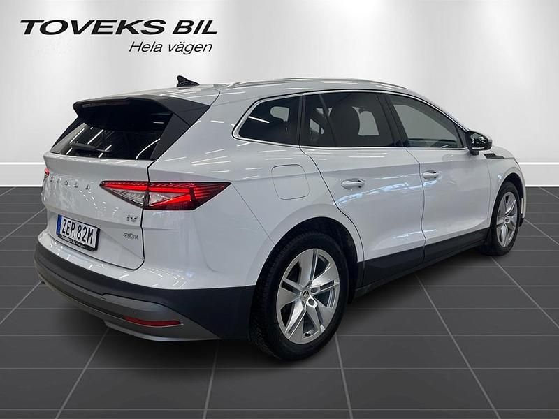 Begagnad Skoda Enyaq iV 194 kW (265 HK) 2022 Vit SUV