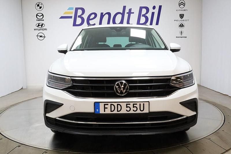 Begagnad VW Tiguan 150 HK (110 kW) 2022 Vit SUV